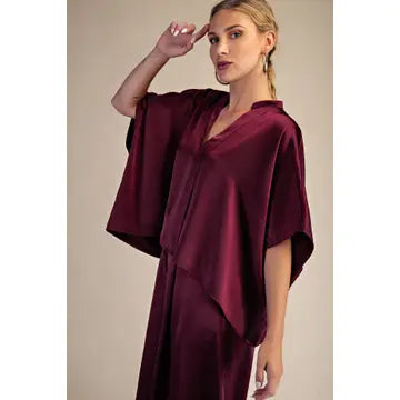V-Neck Oversize Top