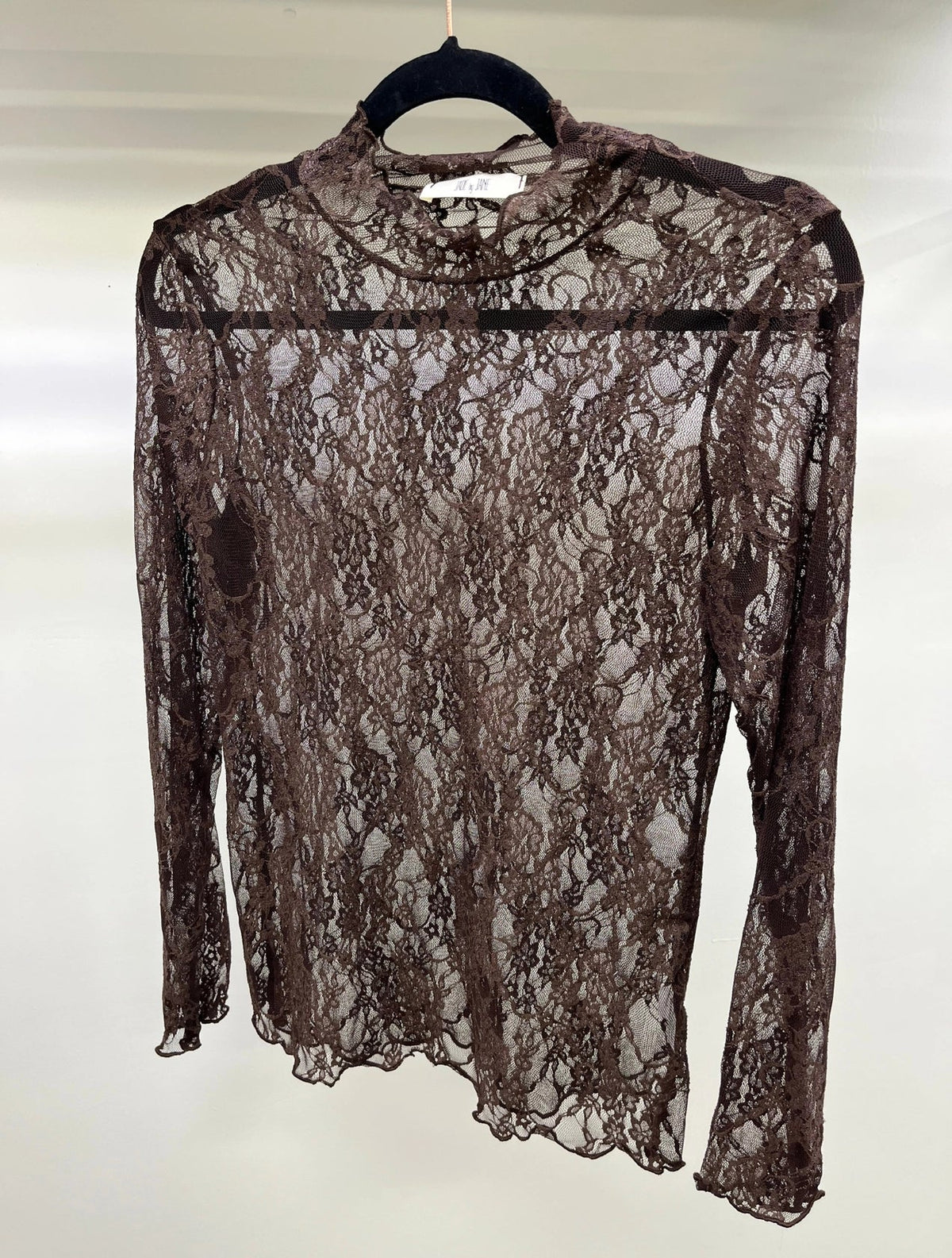 Floral Lace Long Sleeve Top