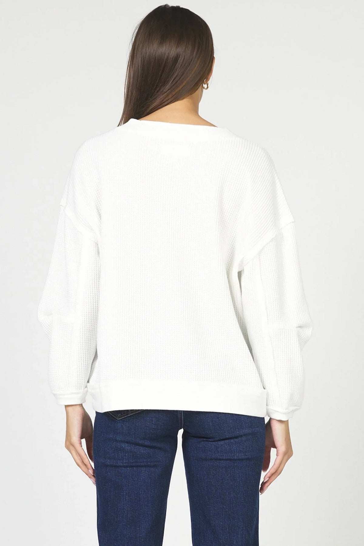 Martine Waffle Knit Top