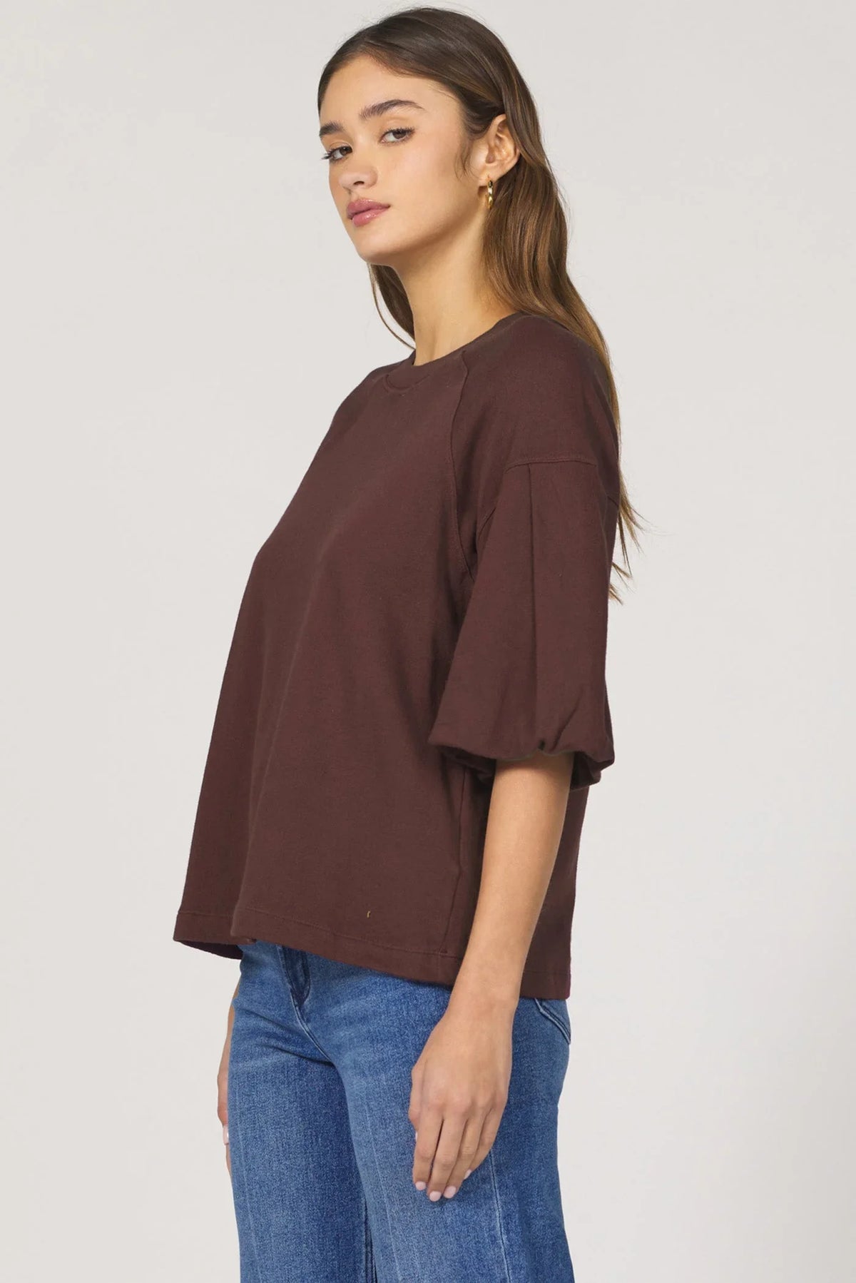 Matteo Puff Sleeve Sweater