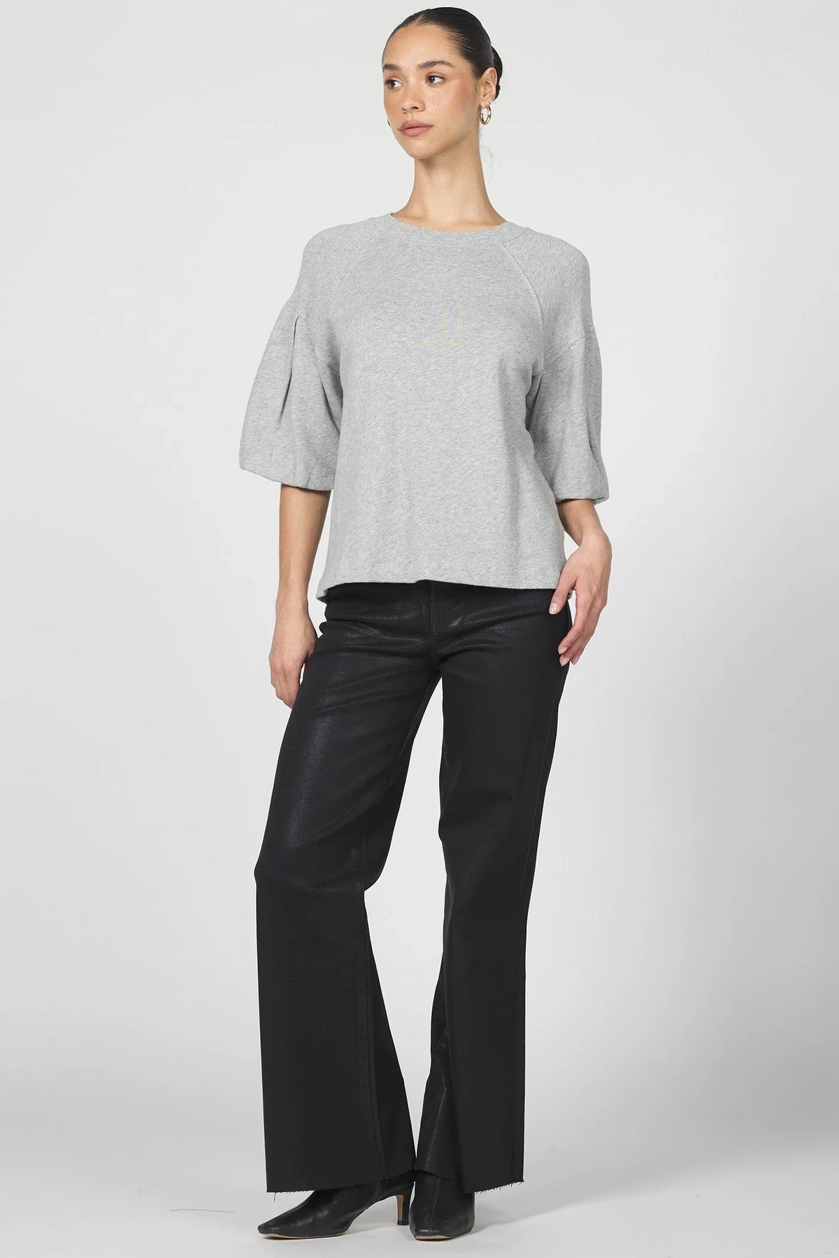 Matteo Puff Sleeve Sweater