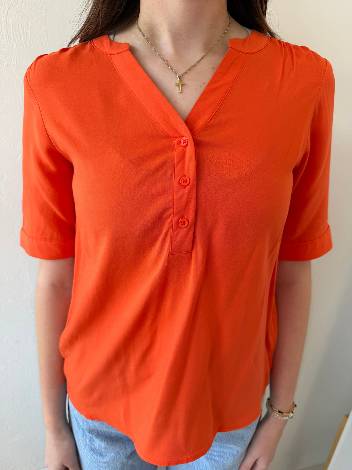 Bymmjoella V-Neck Top