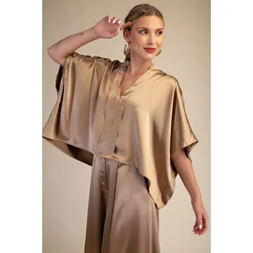 V-Neck Oversize Top