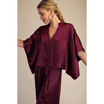 V-Neck Oversize Top