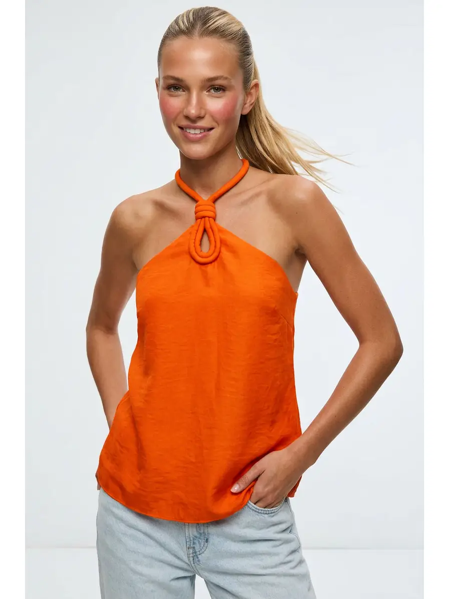 Cord Sleeveless Top