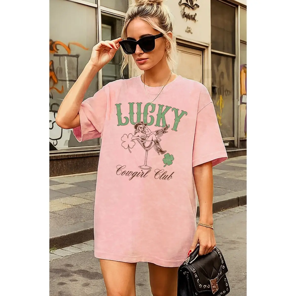 Lucky Cowgirl Graphic Tee