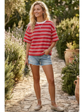 Striped Oversized Tee