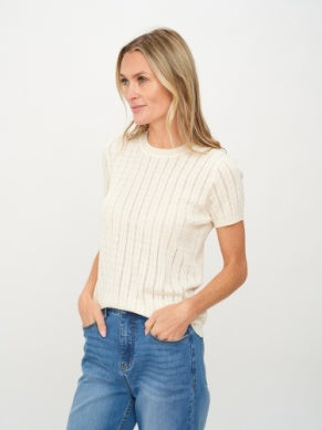Cable Knit Top