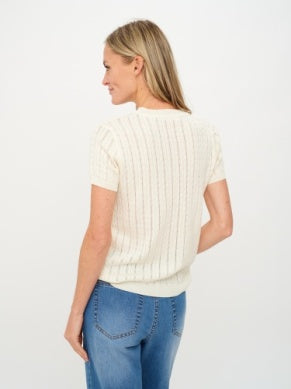 Cable Knit Top
